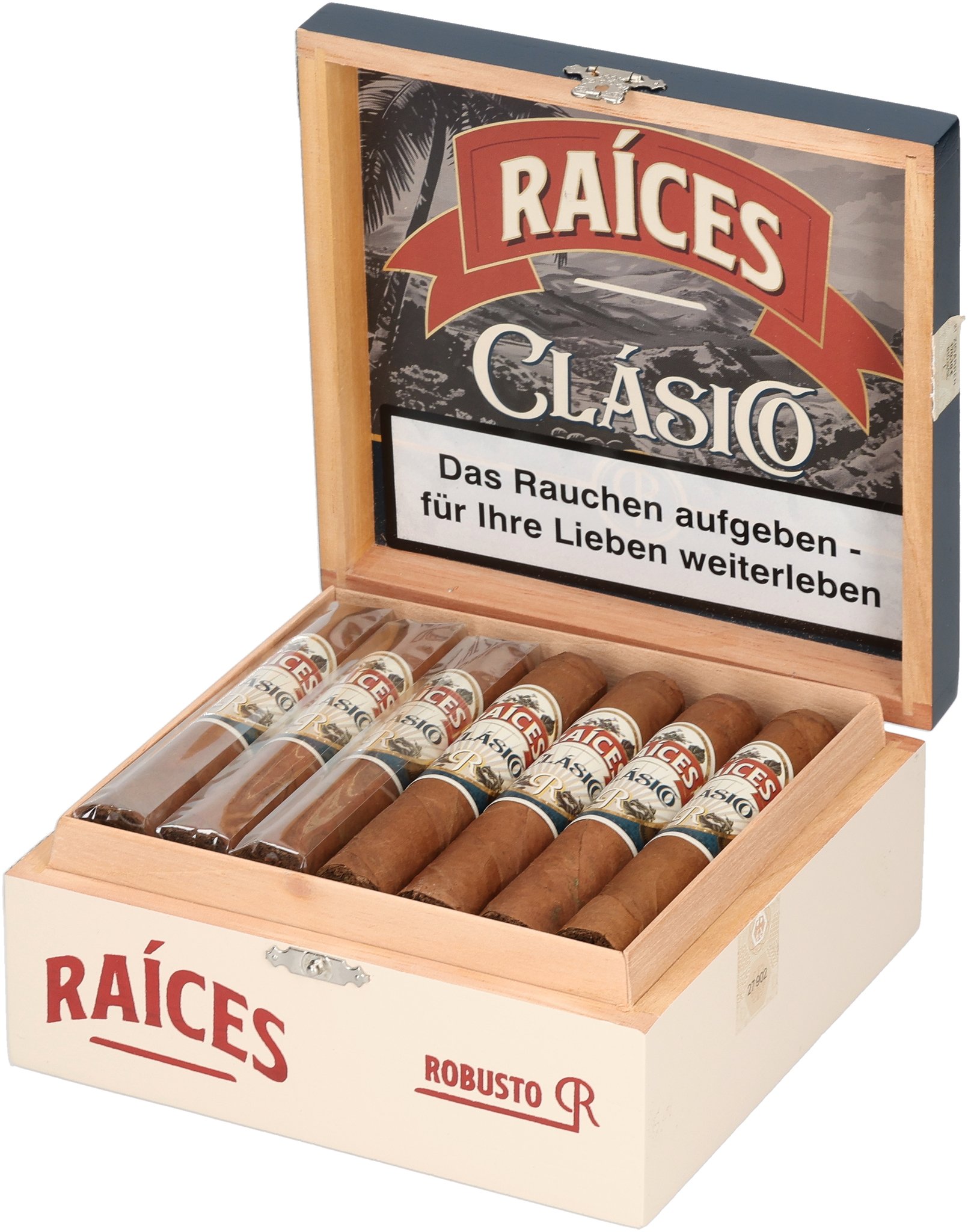 Clasico Robusto Kiste offen