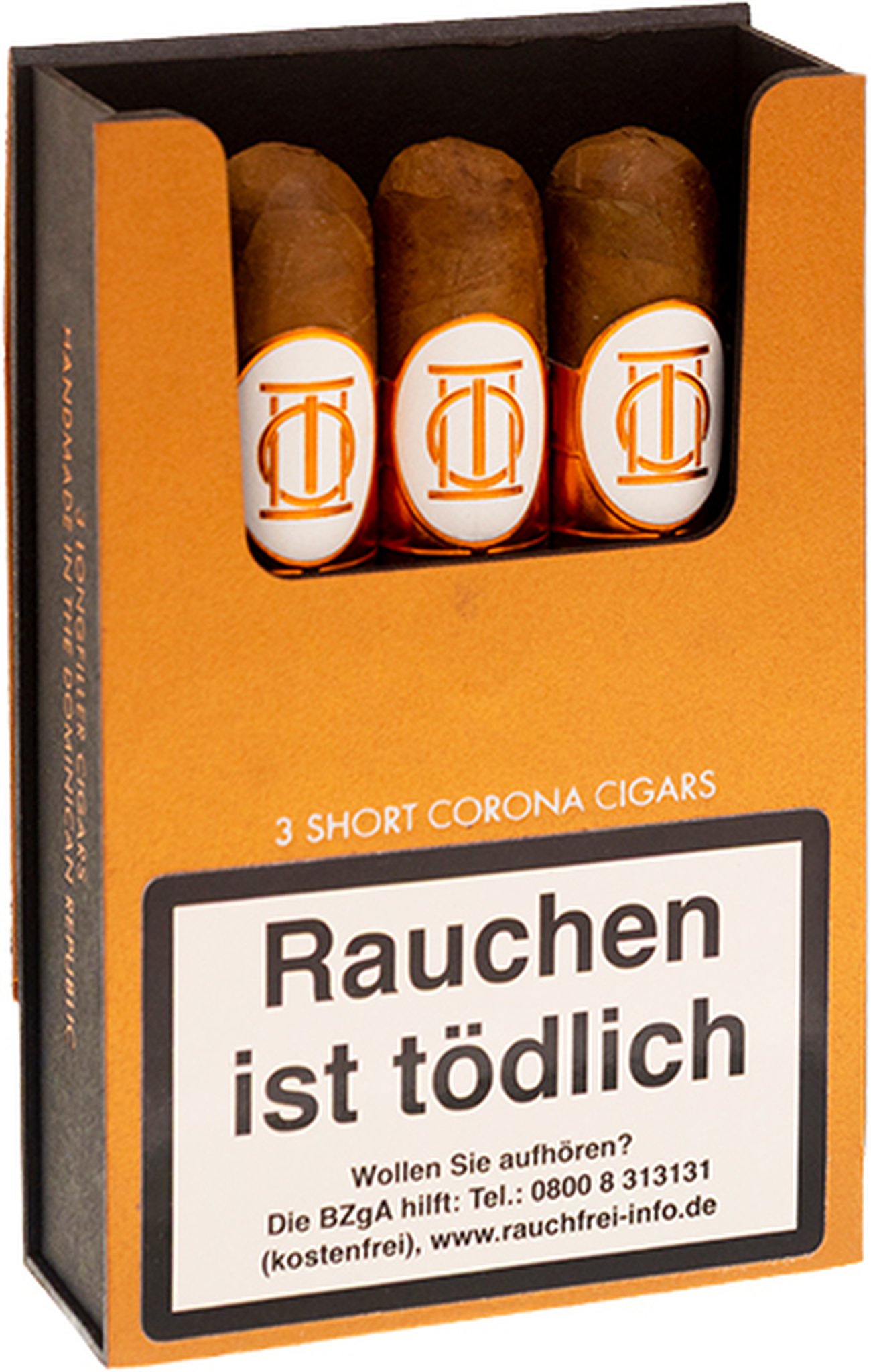Copper Short Corona Schachtel offen