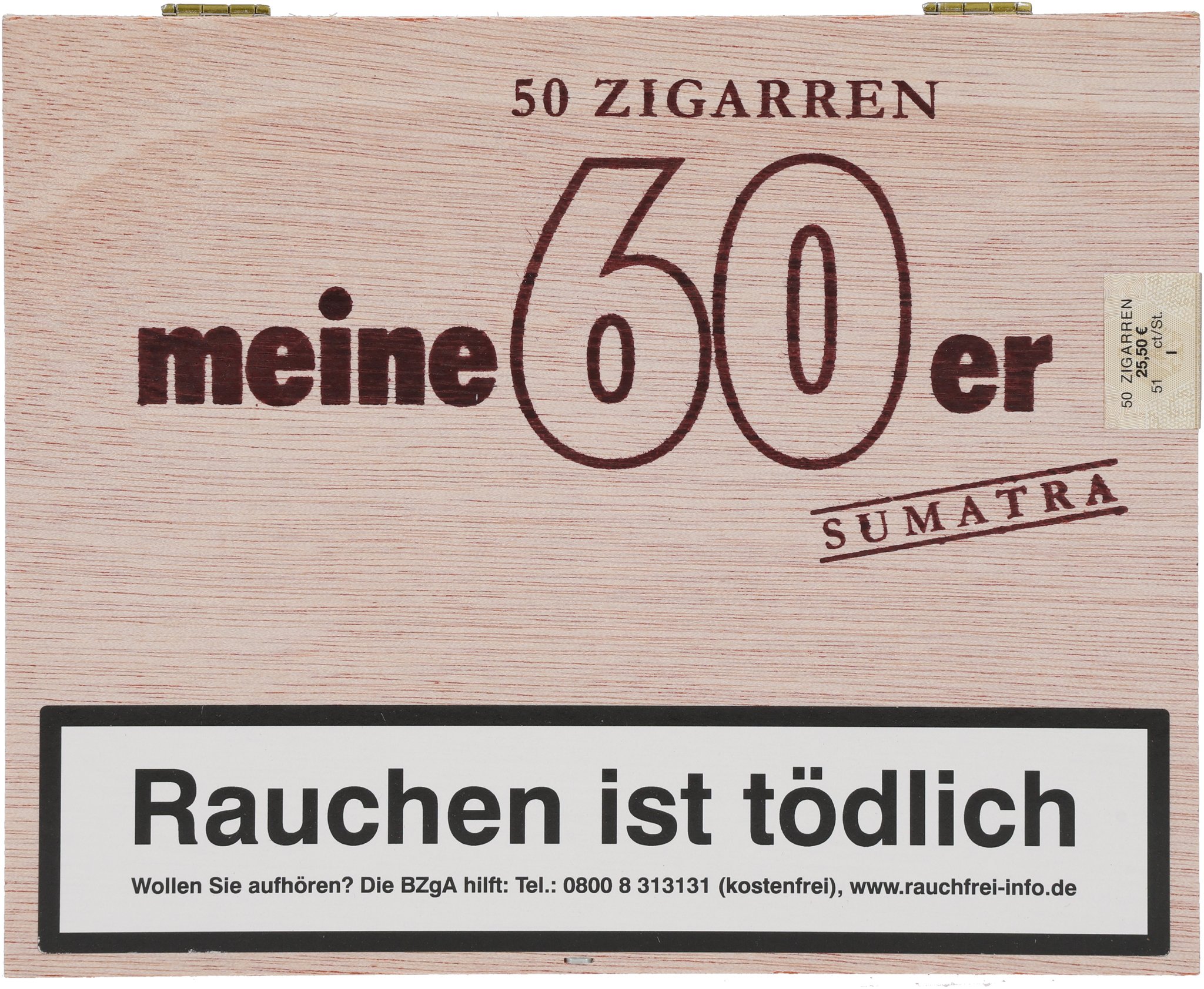 60er Sumatra box front