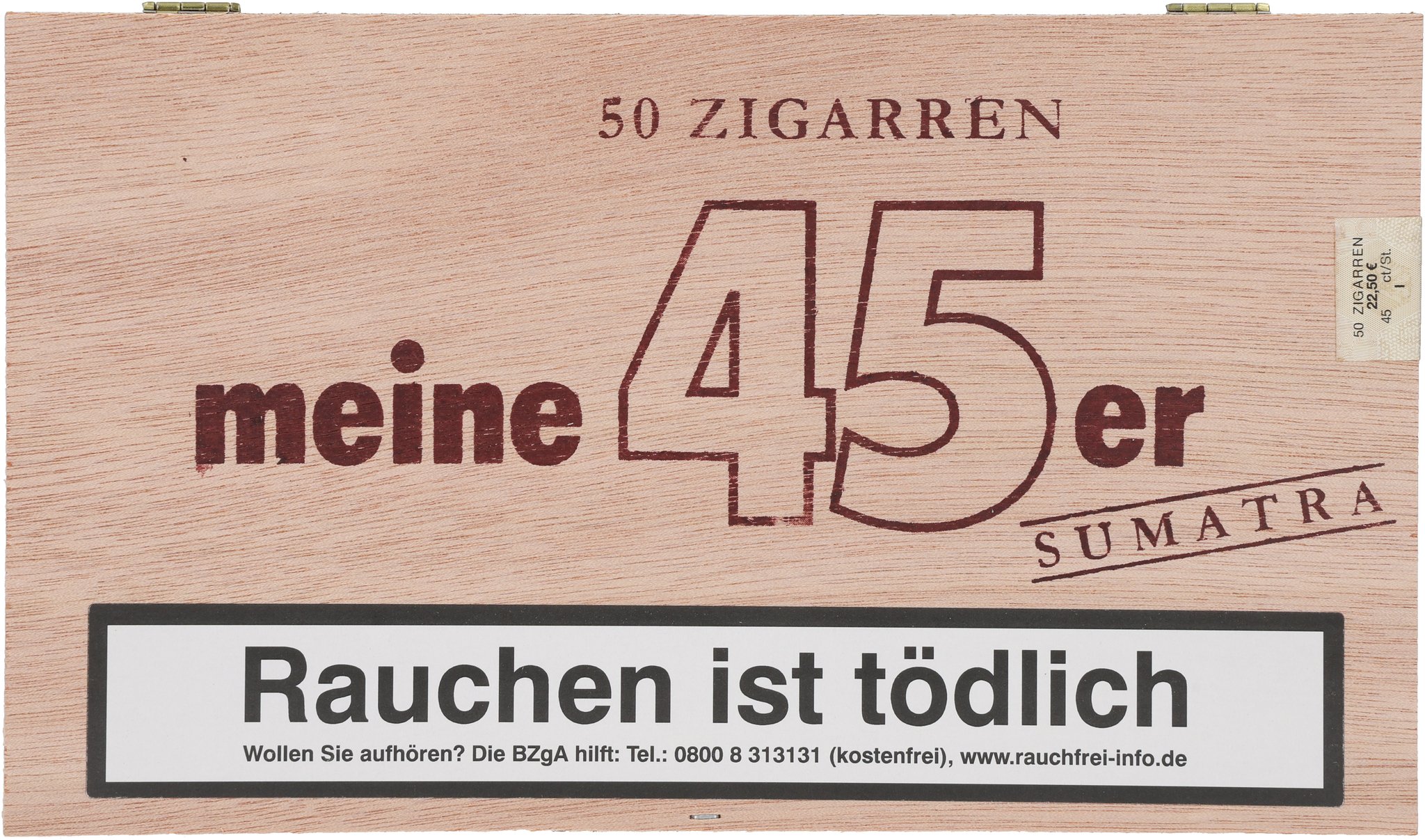 45er Sumatra box front