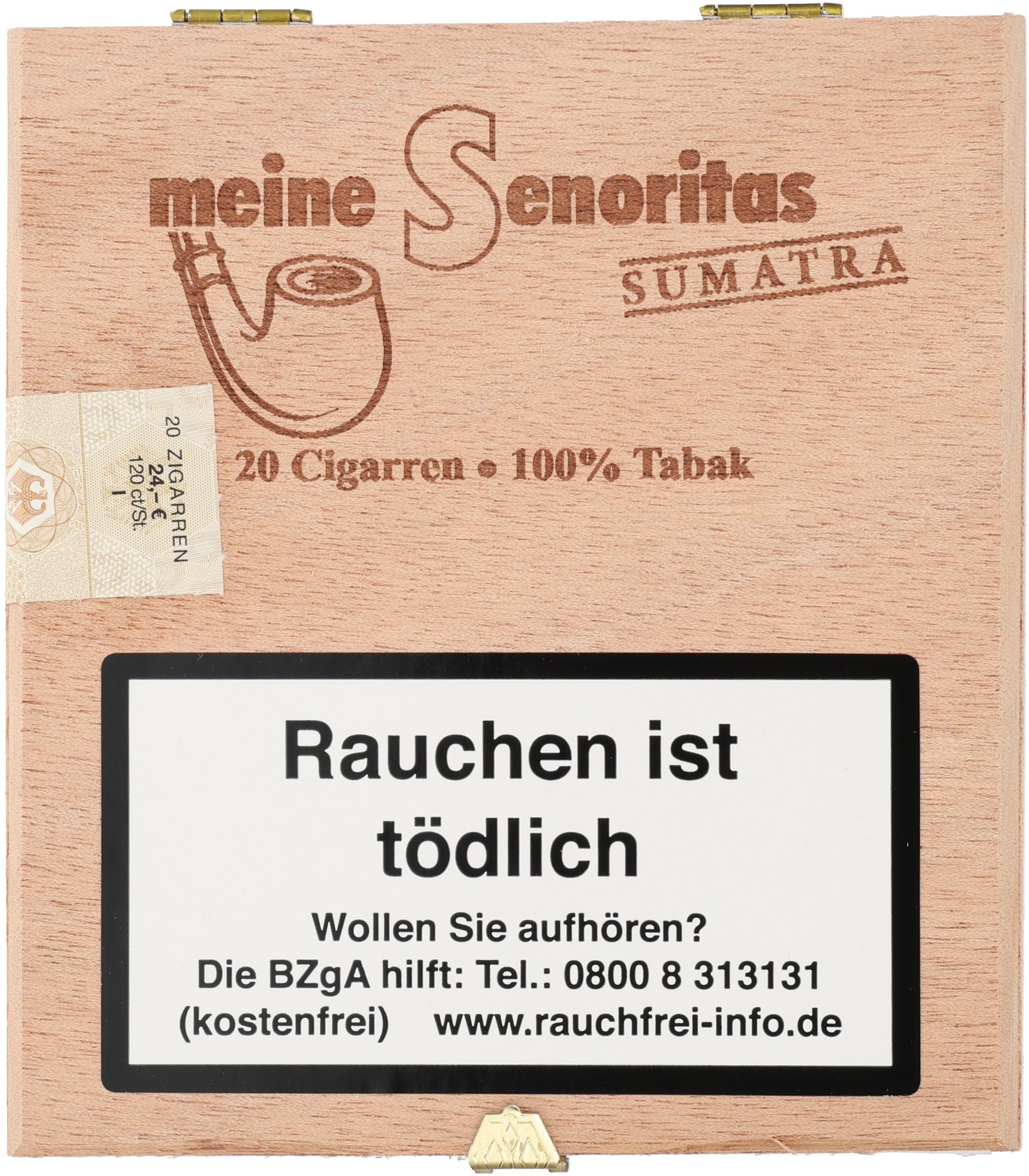 Senoritas Pfeifentabak Sumatra box front