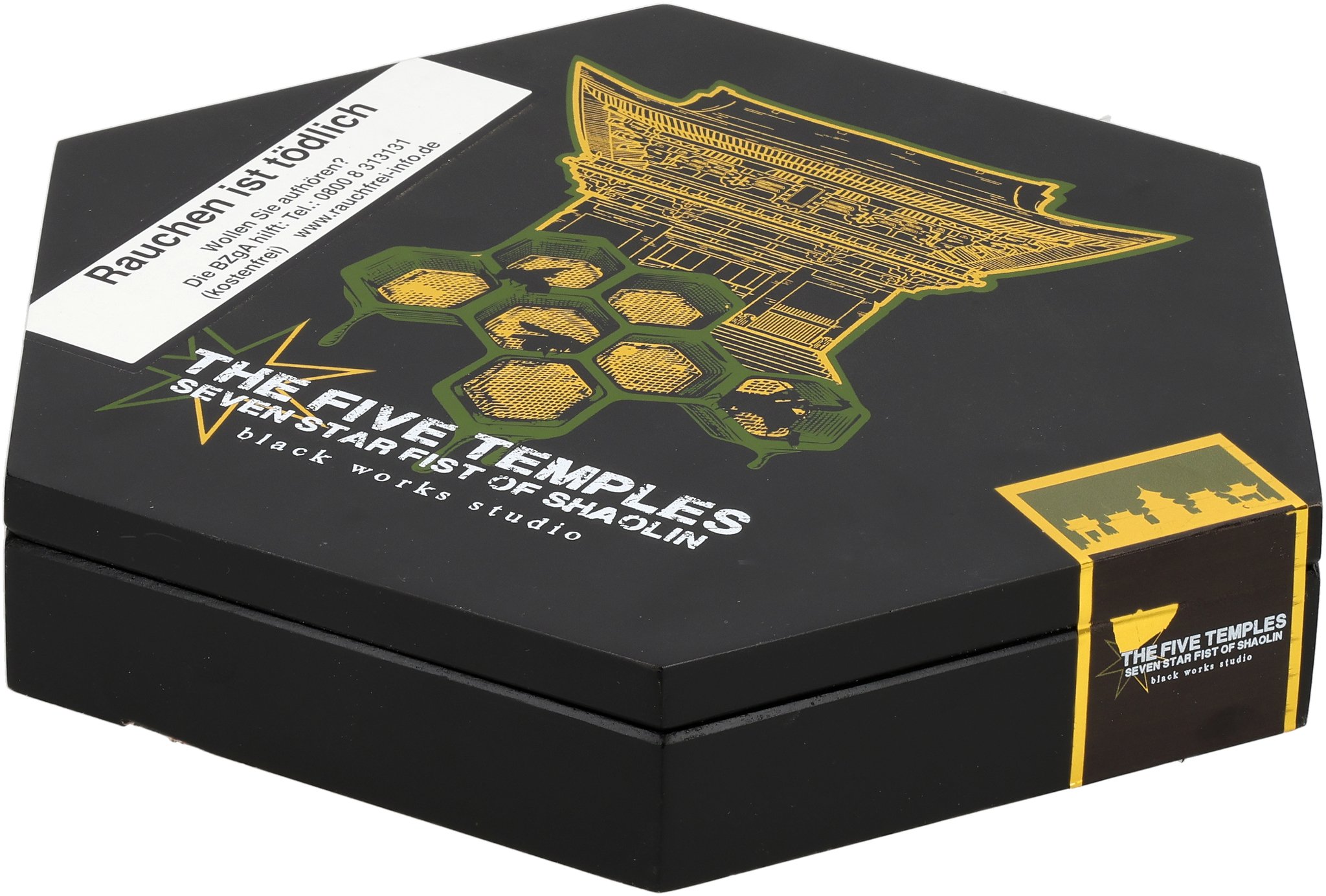 The Five Temples of Shaolin box