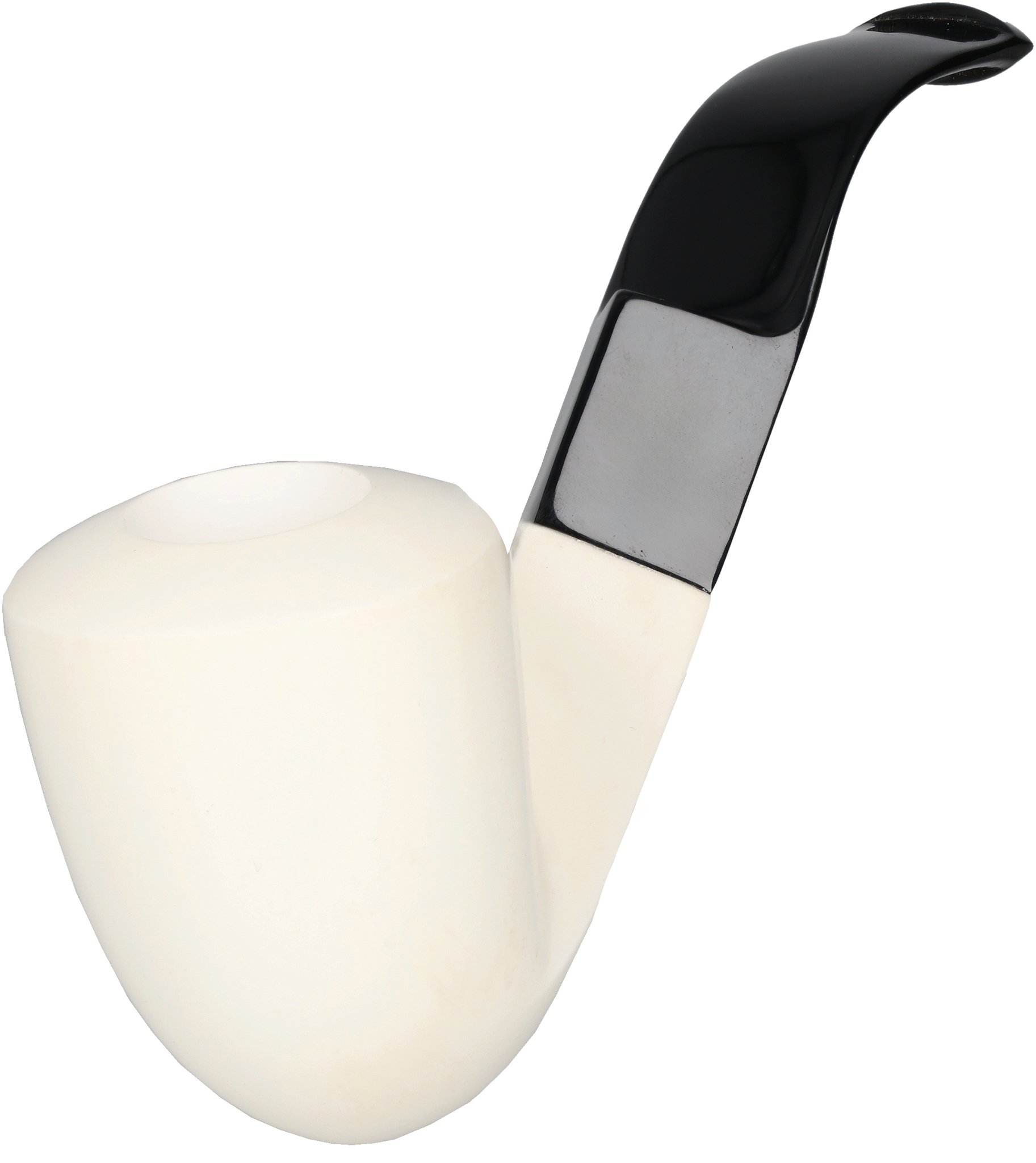 White Meerschaum Pfeife Calabash (90048336)_03
