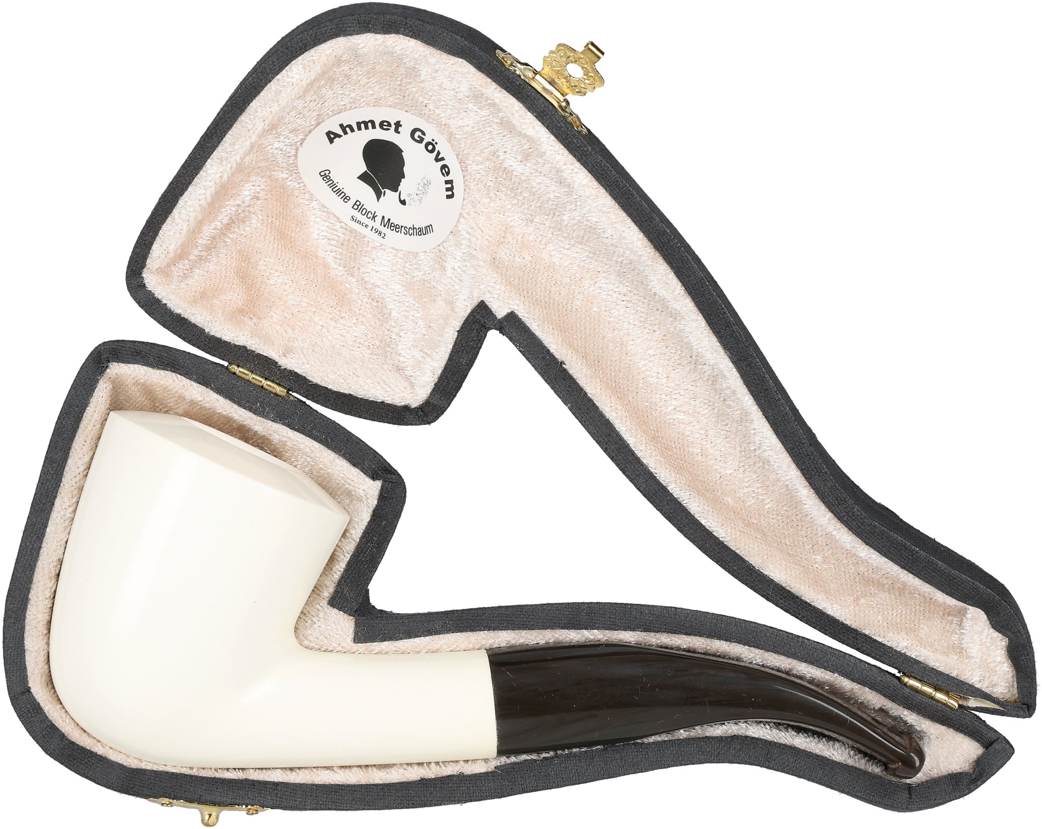White Pipes Meerschaum Calabash (90048343)_07