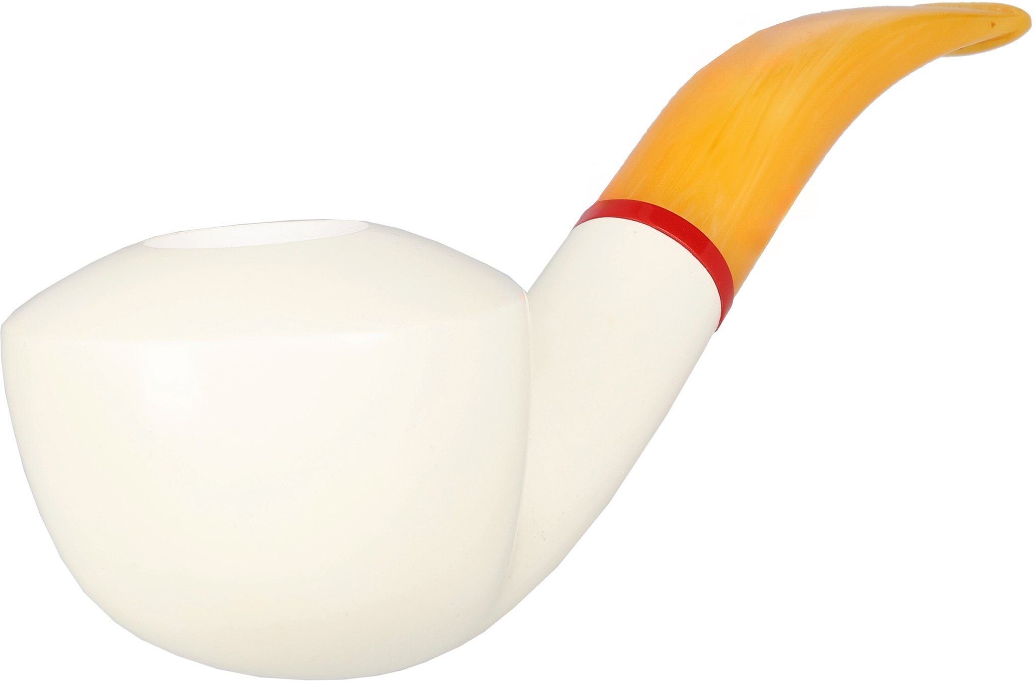 White Pipes Meerschaum Bent Rhodesian (90048362)_03