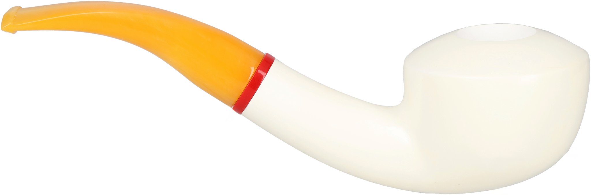 White Pipes Meerschaum Bent Rhodesian (90048362)_05