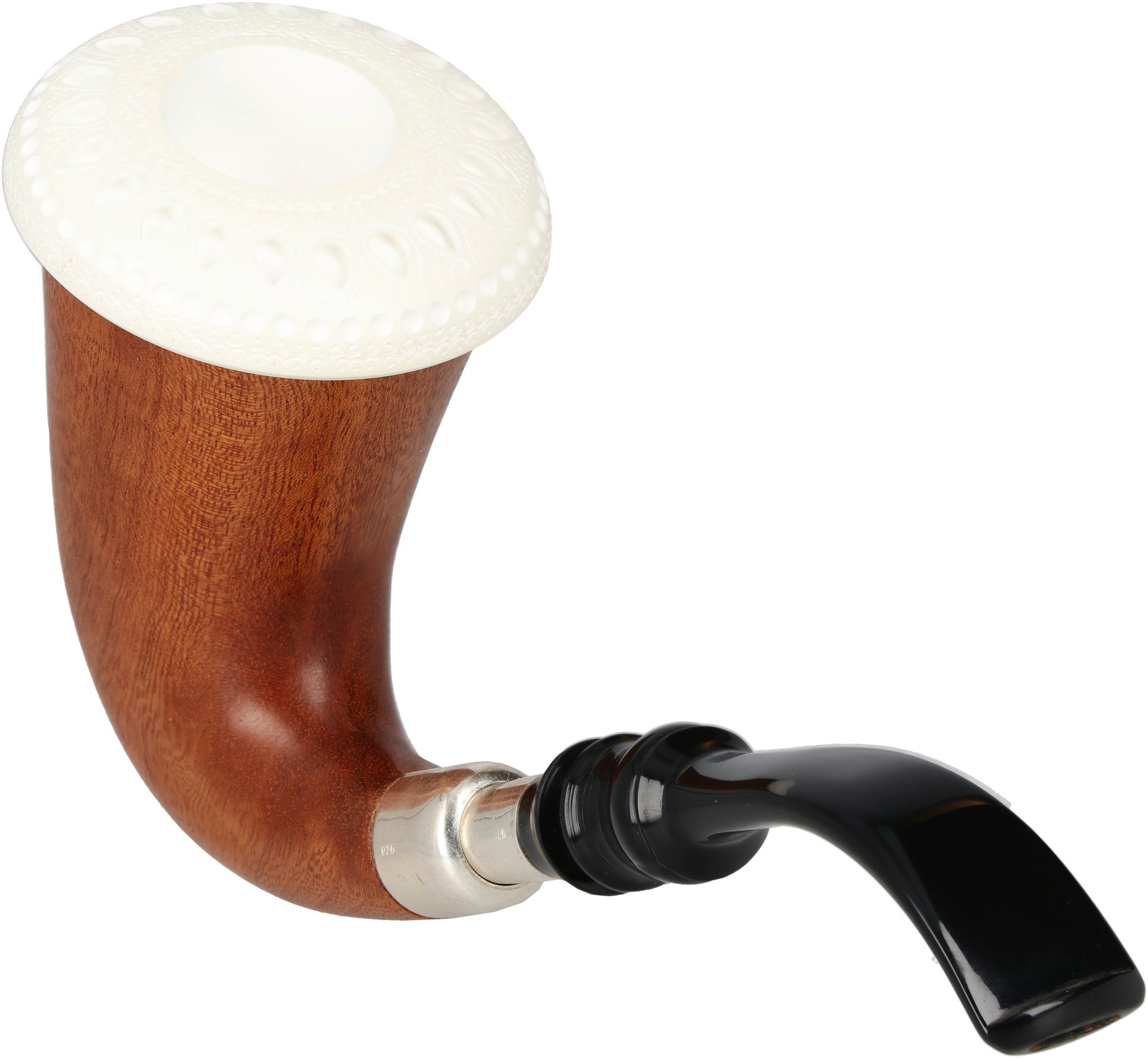 White Pipes Meerschaum Calabash (90048363)_02