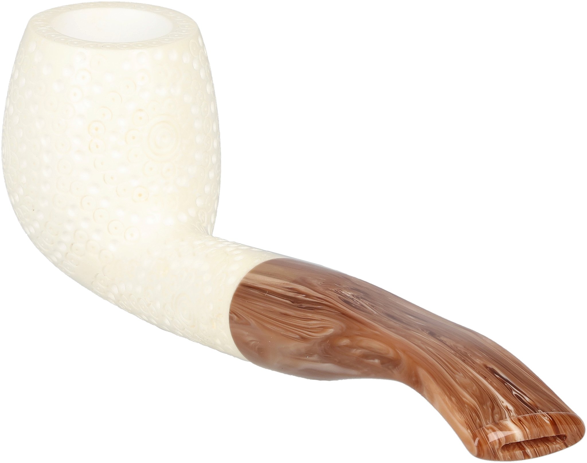 White Pipes Meerschaum Quarterbent (90048374)_02