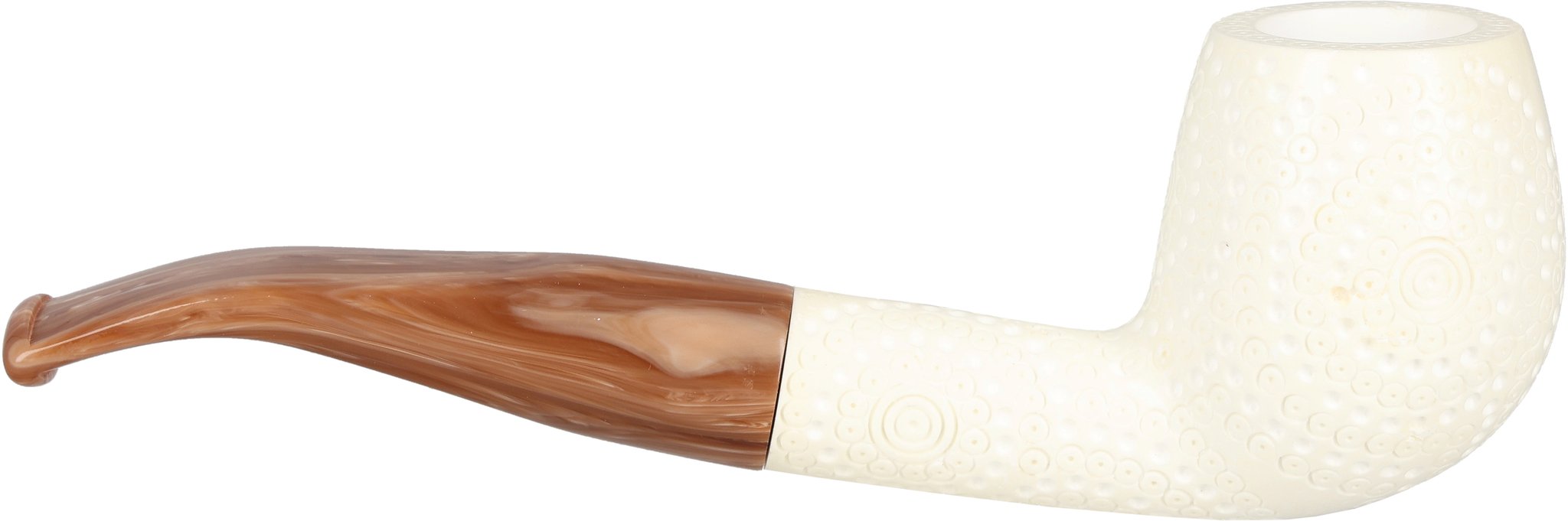 White Pipes Meerschaum Quarterbent (90048374)_05