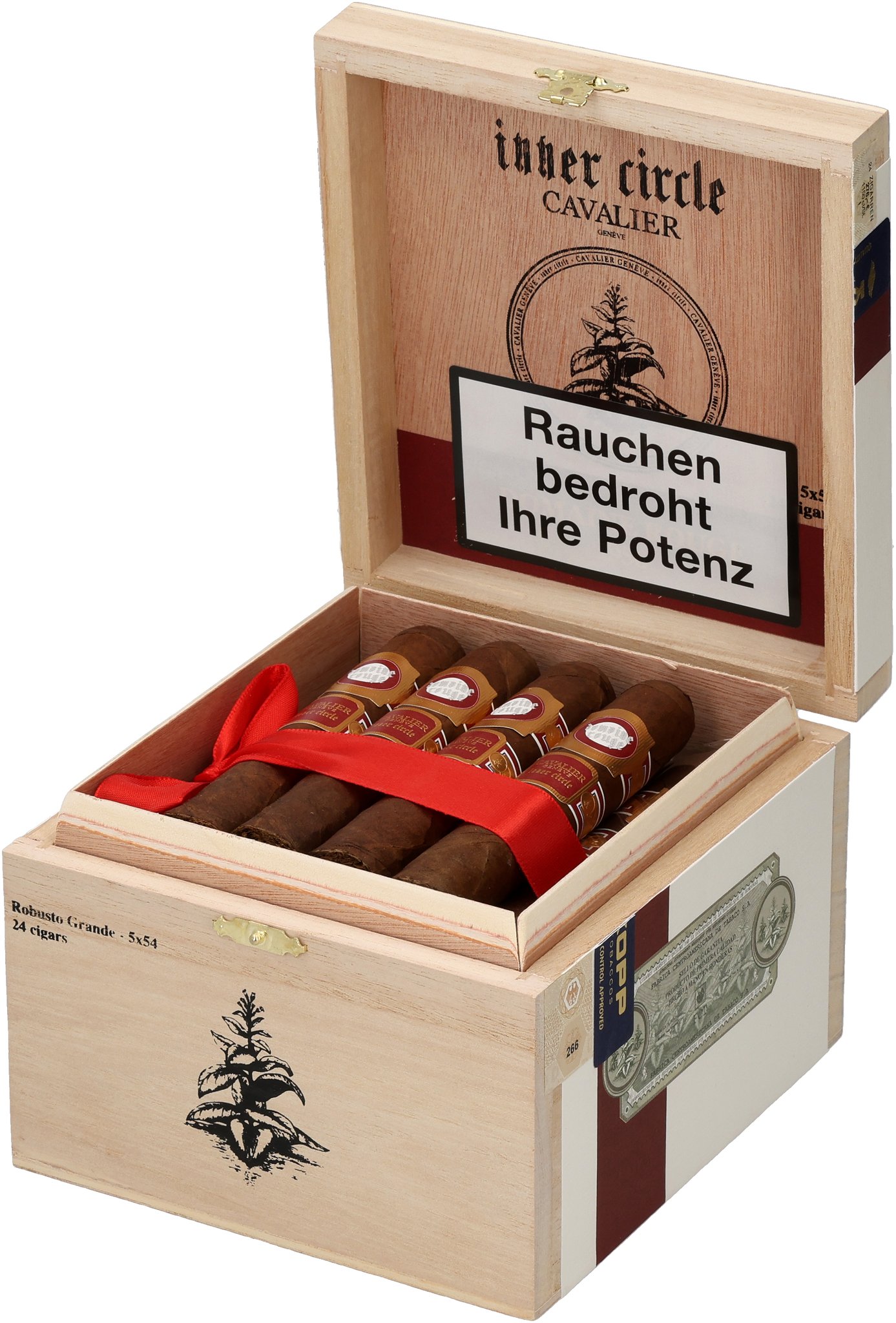 Robusto Grande box open