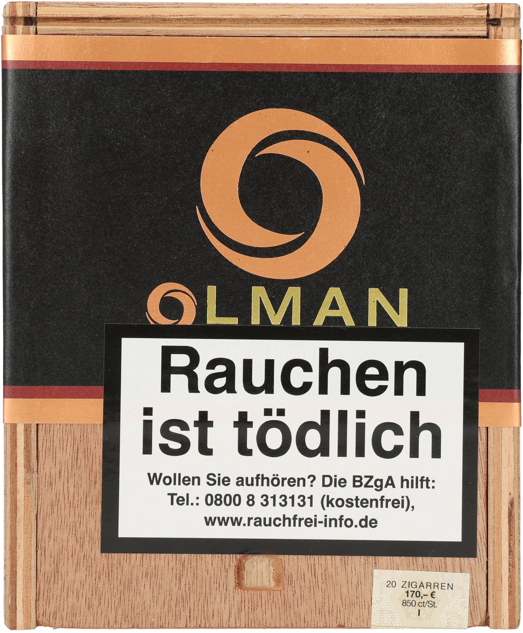 Corojo Robusto box front