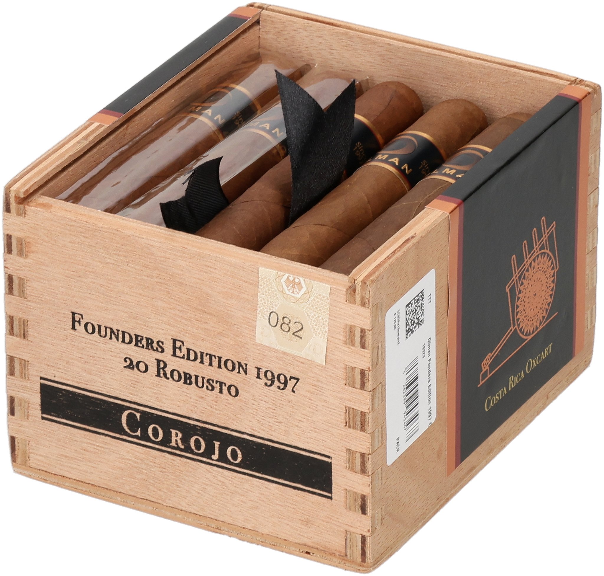 Corojo Robusto box open