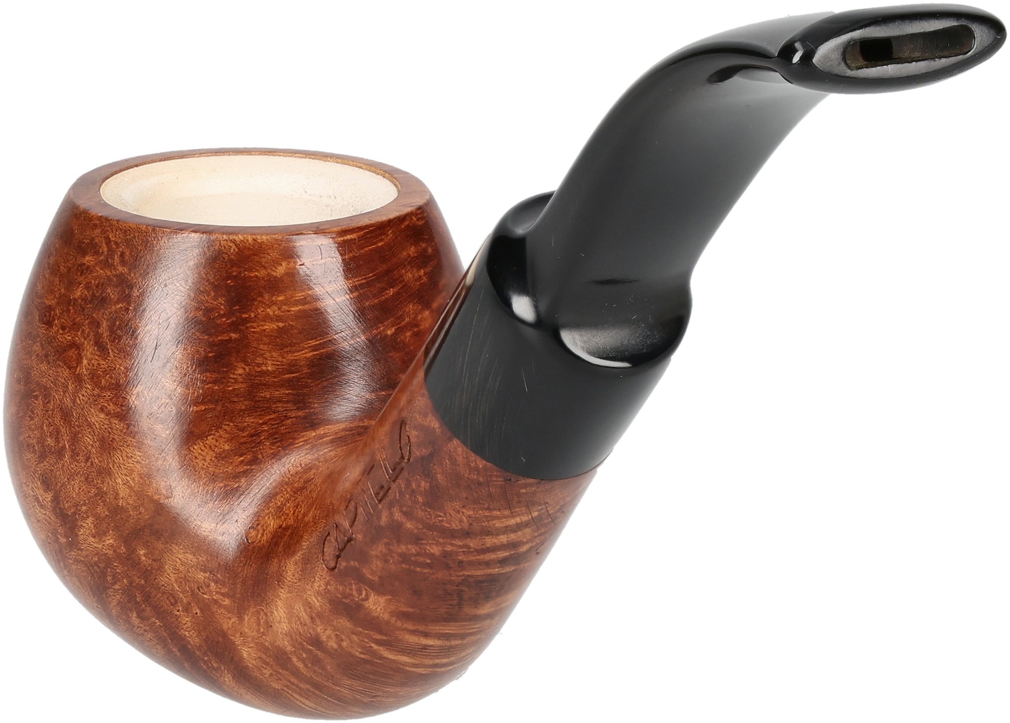 Bent Apple mit Meerschaumeinsatz 02