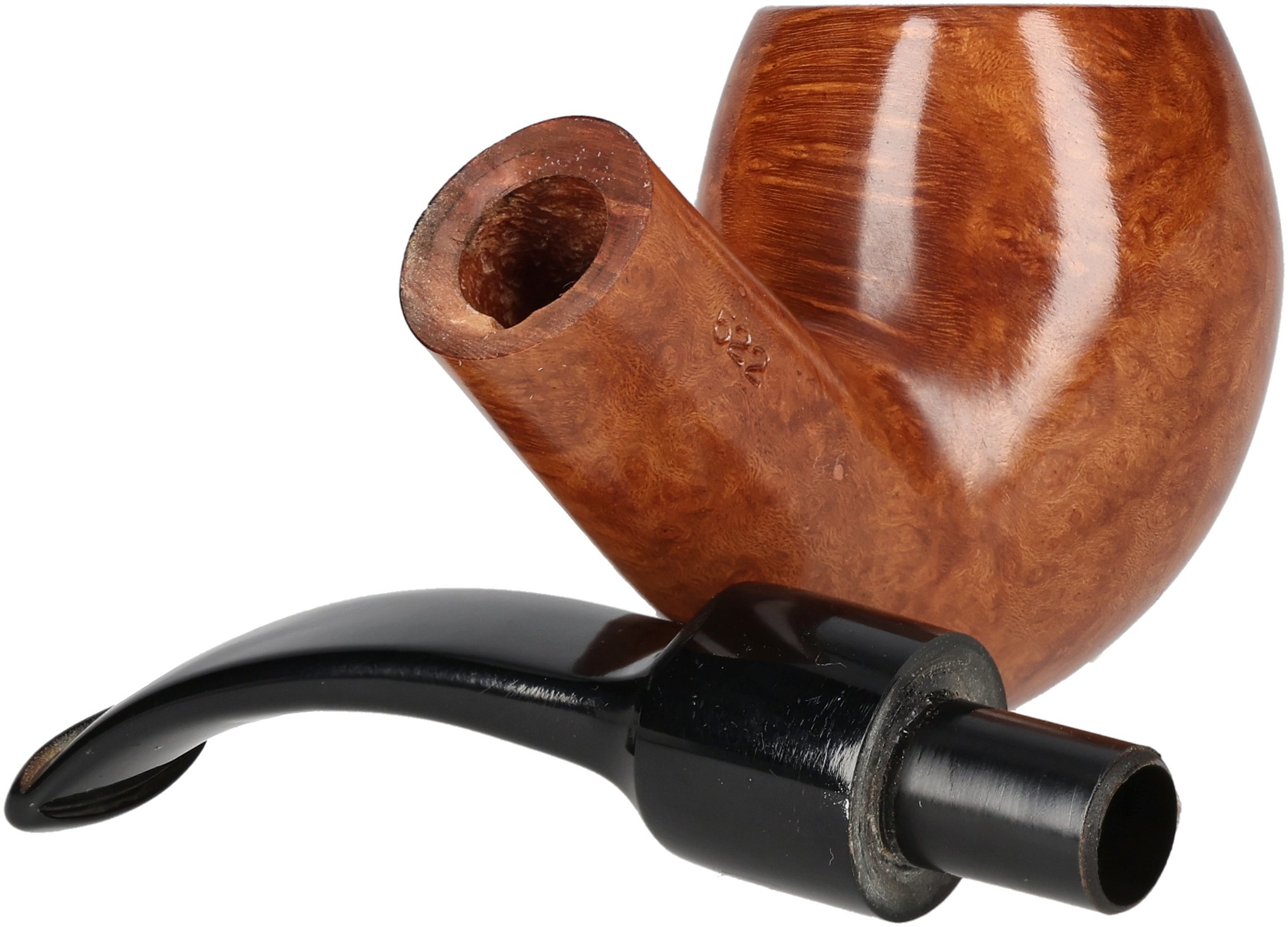 Bent Apple mit Meerschaumeinsatz 04