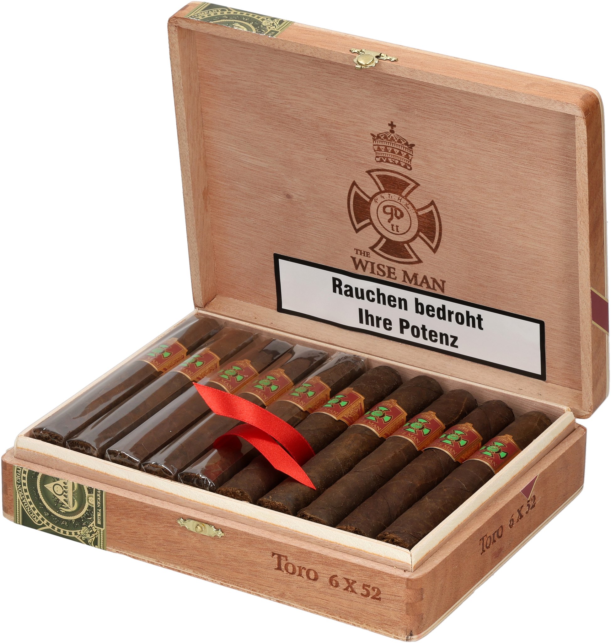 Wise Man Maduro Toro box open