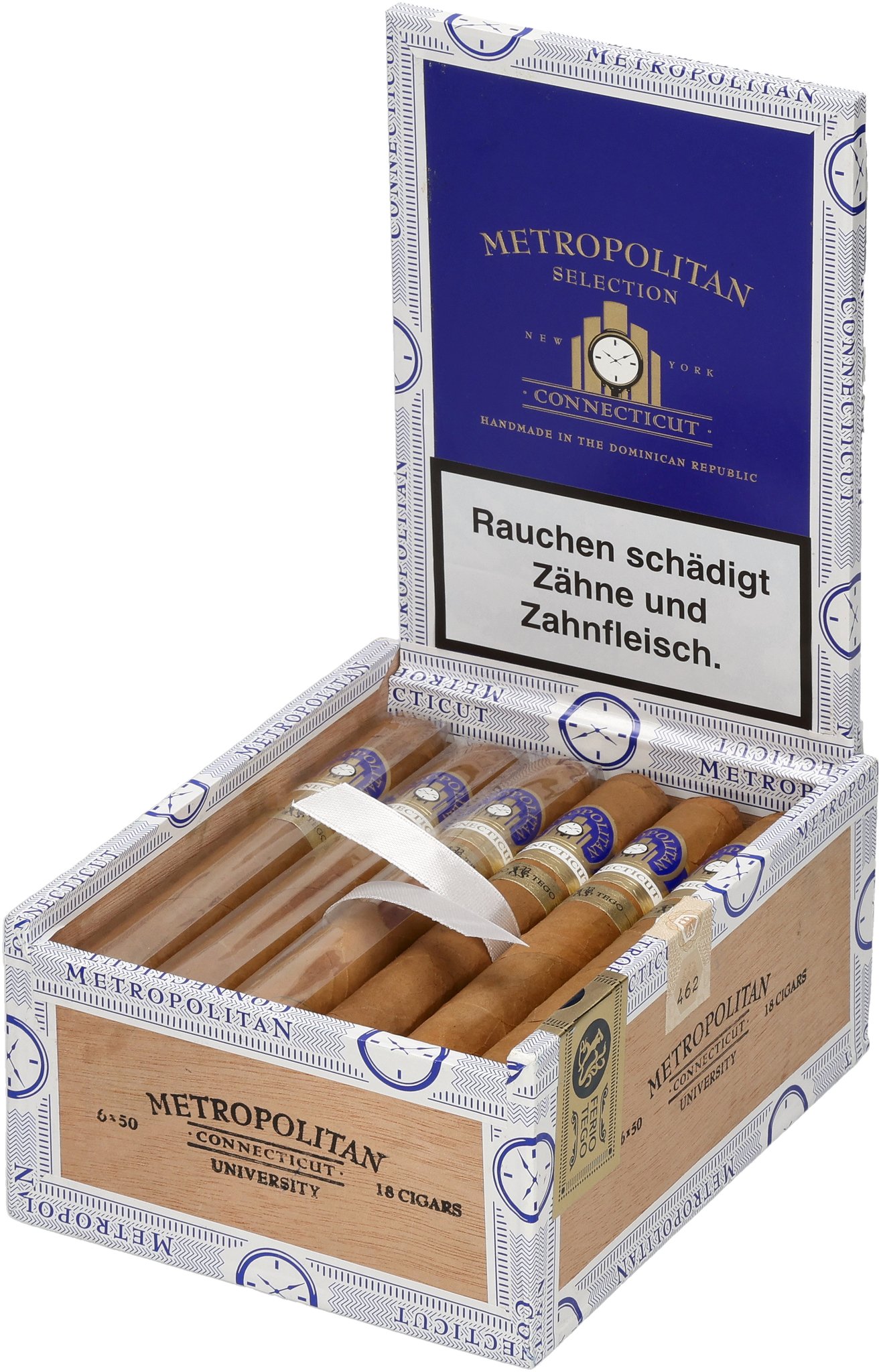 Connecticut University box open