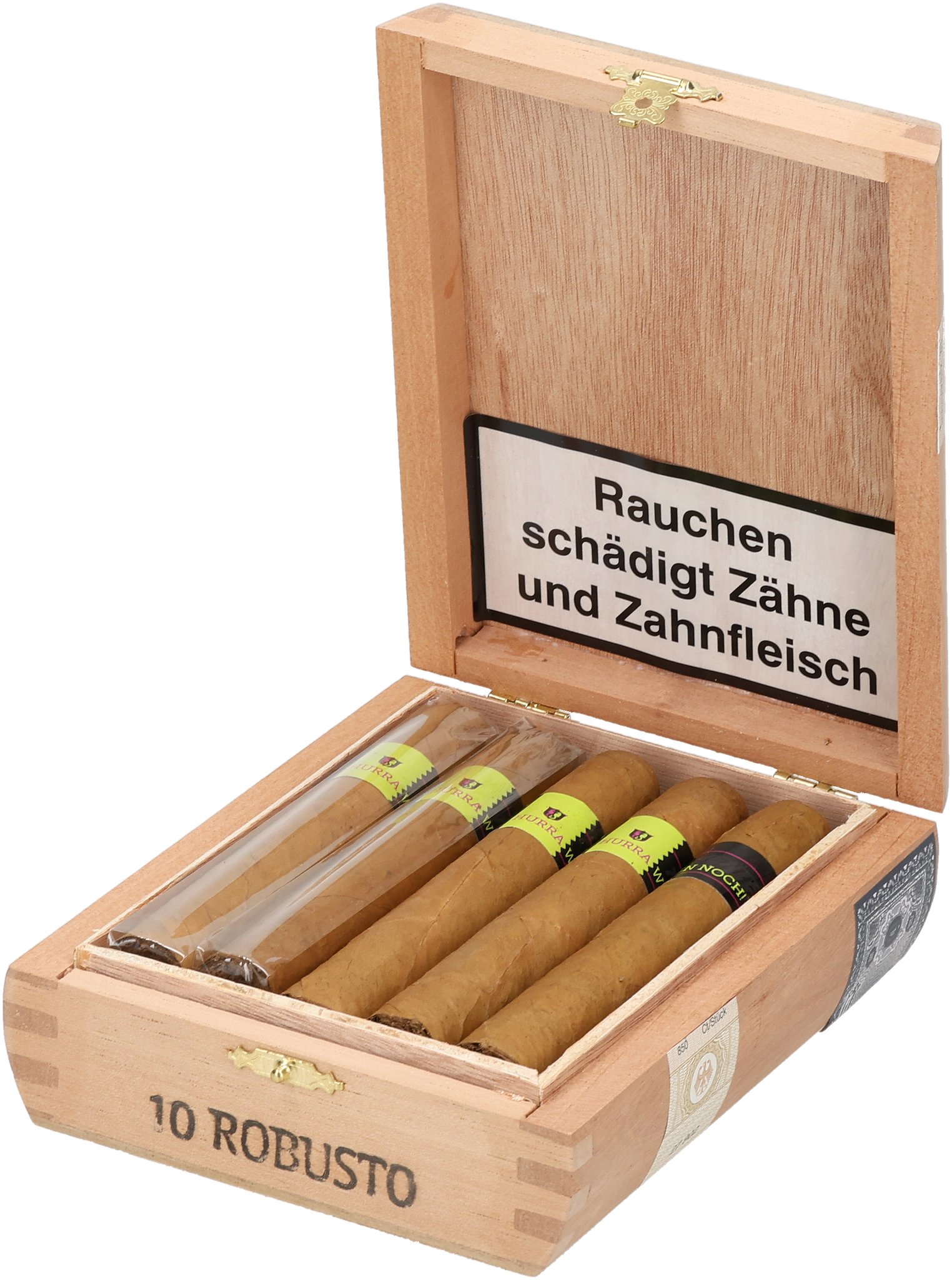Hurra Robusto box open