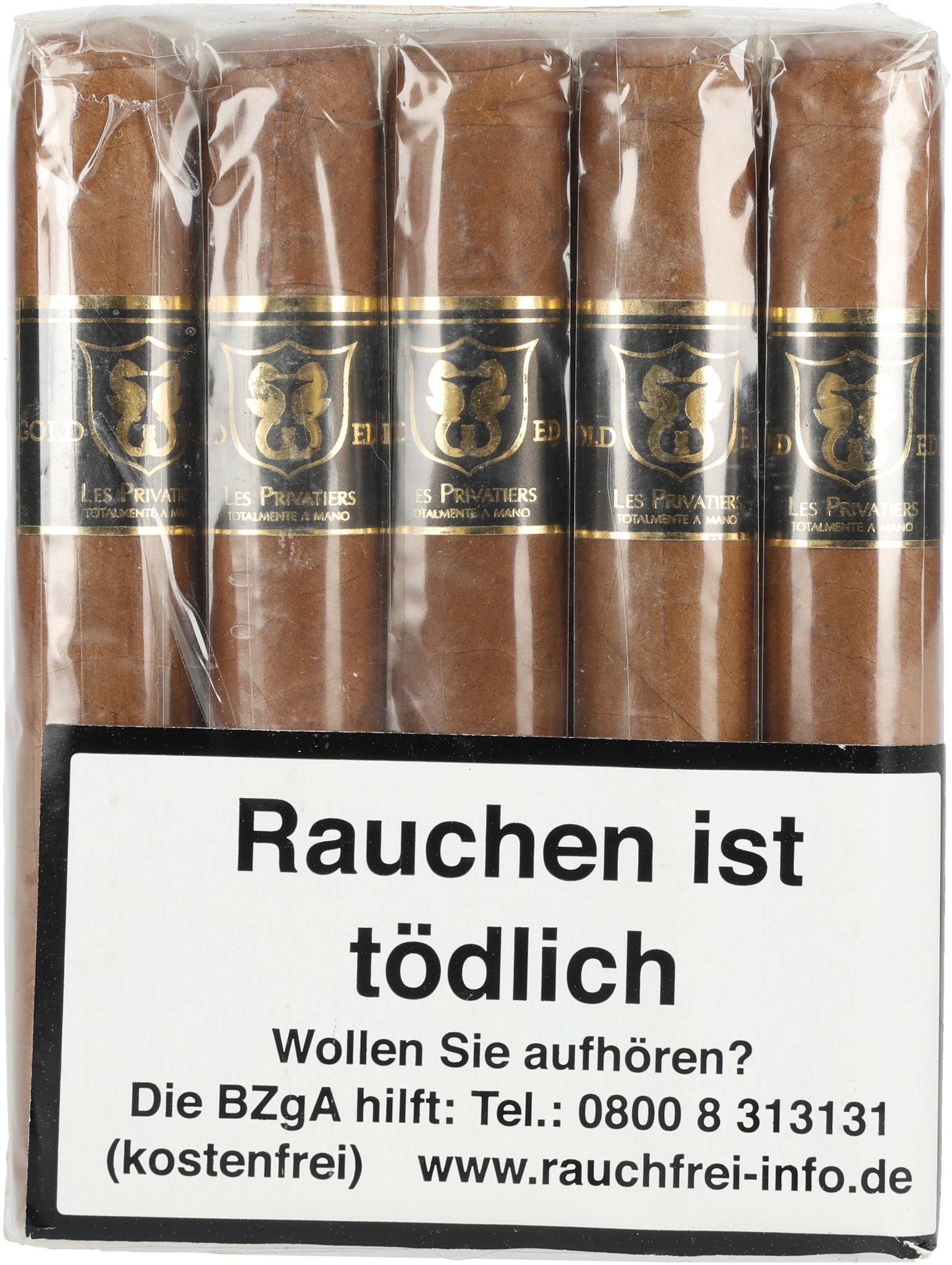 Gold Robusto bundle front