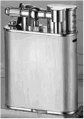 Dunhill Unique Pocket Turbo Silver Silver/Rhodium Plated QL2000
