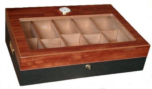 Guy Janot Gala Gastro Humidor (1112) Bubinga - Metallic Gala Gastro Humidor (111