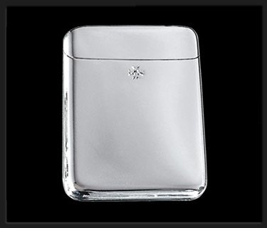 Sillems Visitenkarten-Etui 8er 925er Sterling Silber (1144)