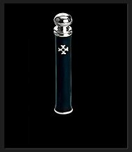 Sillems Pfeifenstopfer Emaille Schwarz (1910S)