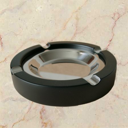 Guy Janot 4er Ascher rund schwarz 7106