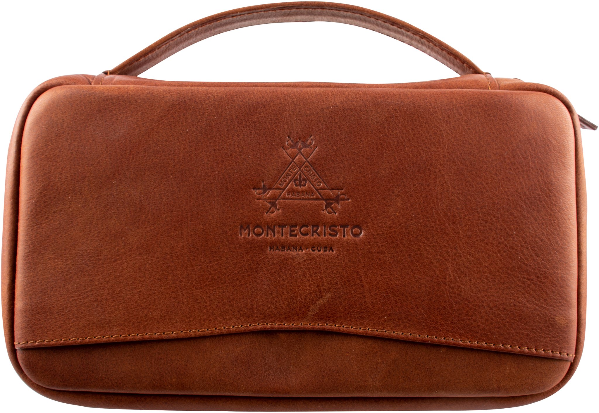 Montecristo Etui Reisezigarrenetui 5er Leder braun (6397550)