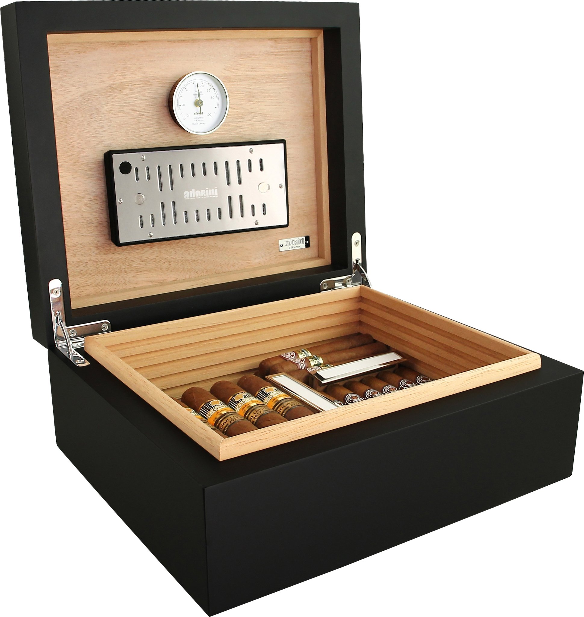Deluxe Medium Black offen