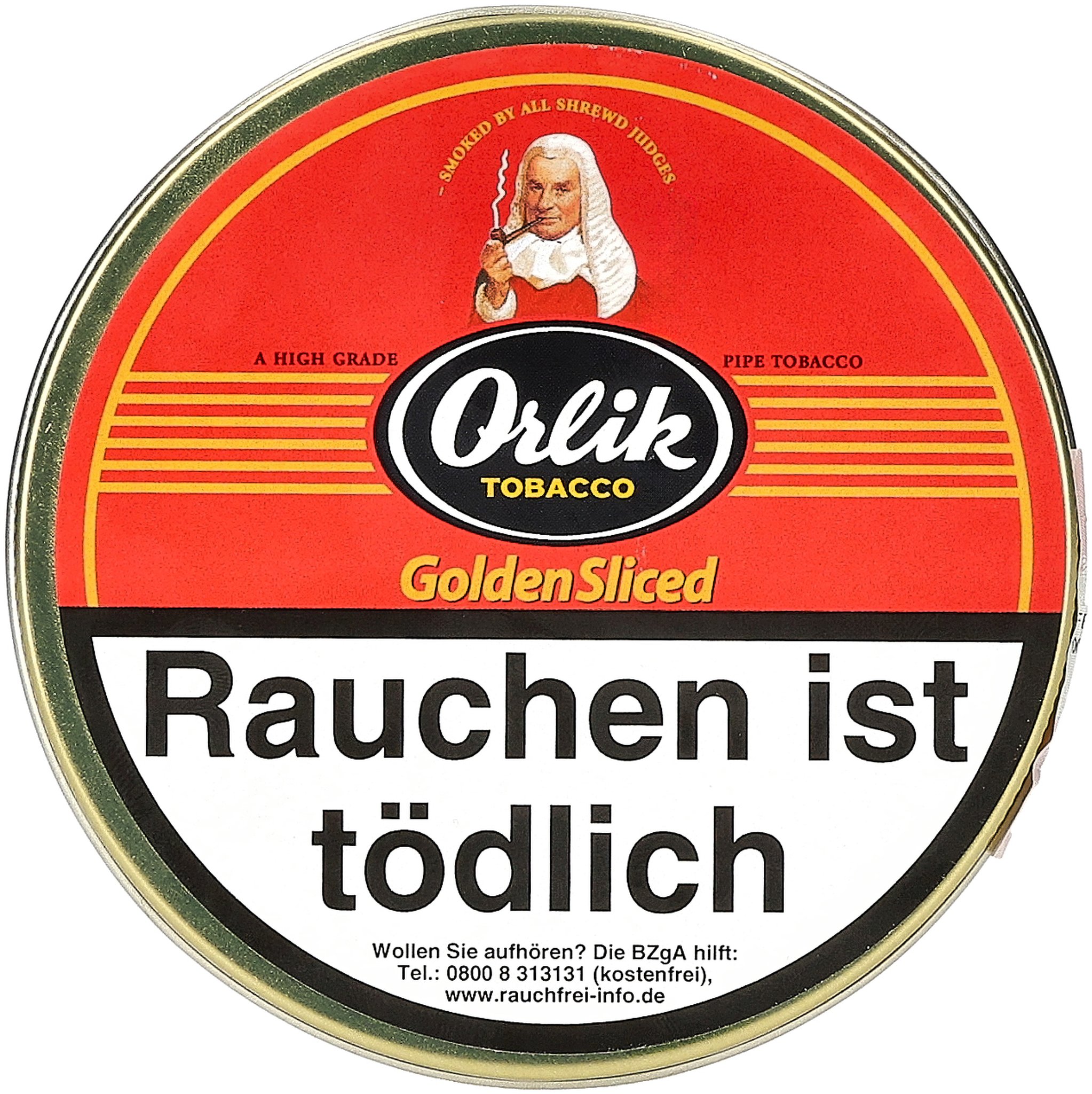 Orlik Tabak Golden Sliced 100g Dose