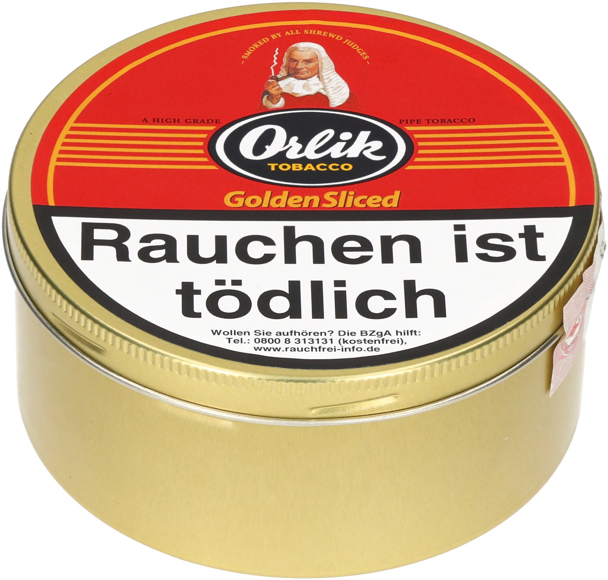 Orlik Tabak Golden Sliced 100g Dose