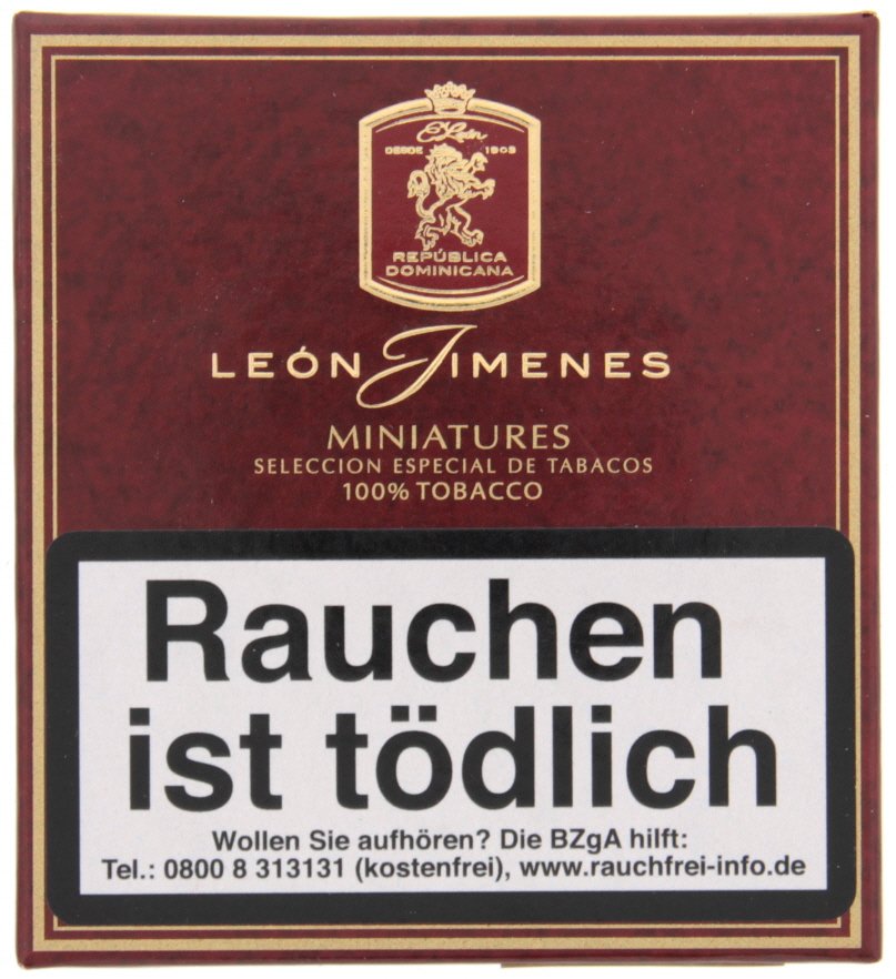Leon Jimenes Cigarillos Miniature (20er Packung)