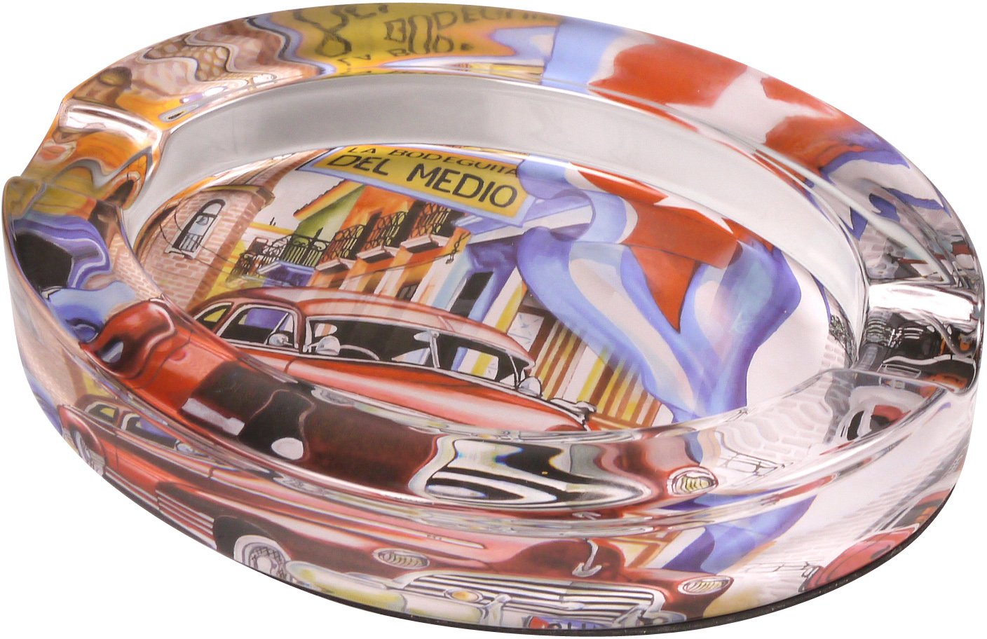 Classic Zigarrenascher Glas Cuba Design Auto (523581)