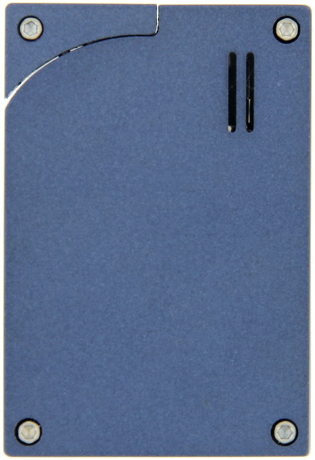 Porsche Design PD5 Feuerzeug (P' 3635) Blue Rückseite