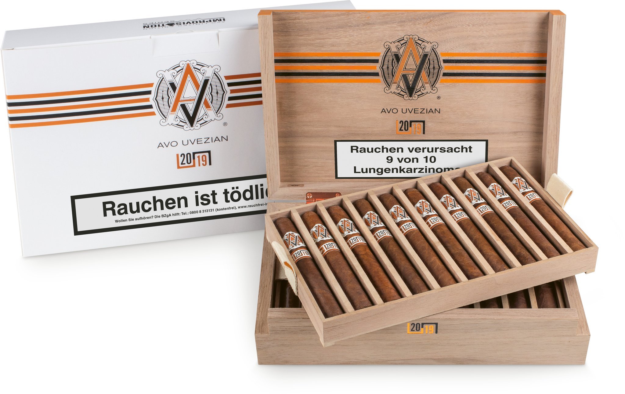 AVO Limited Editions 2019 Toro Kiste Verpackung offen