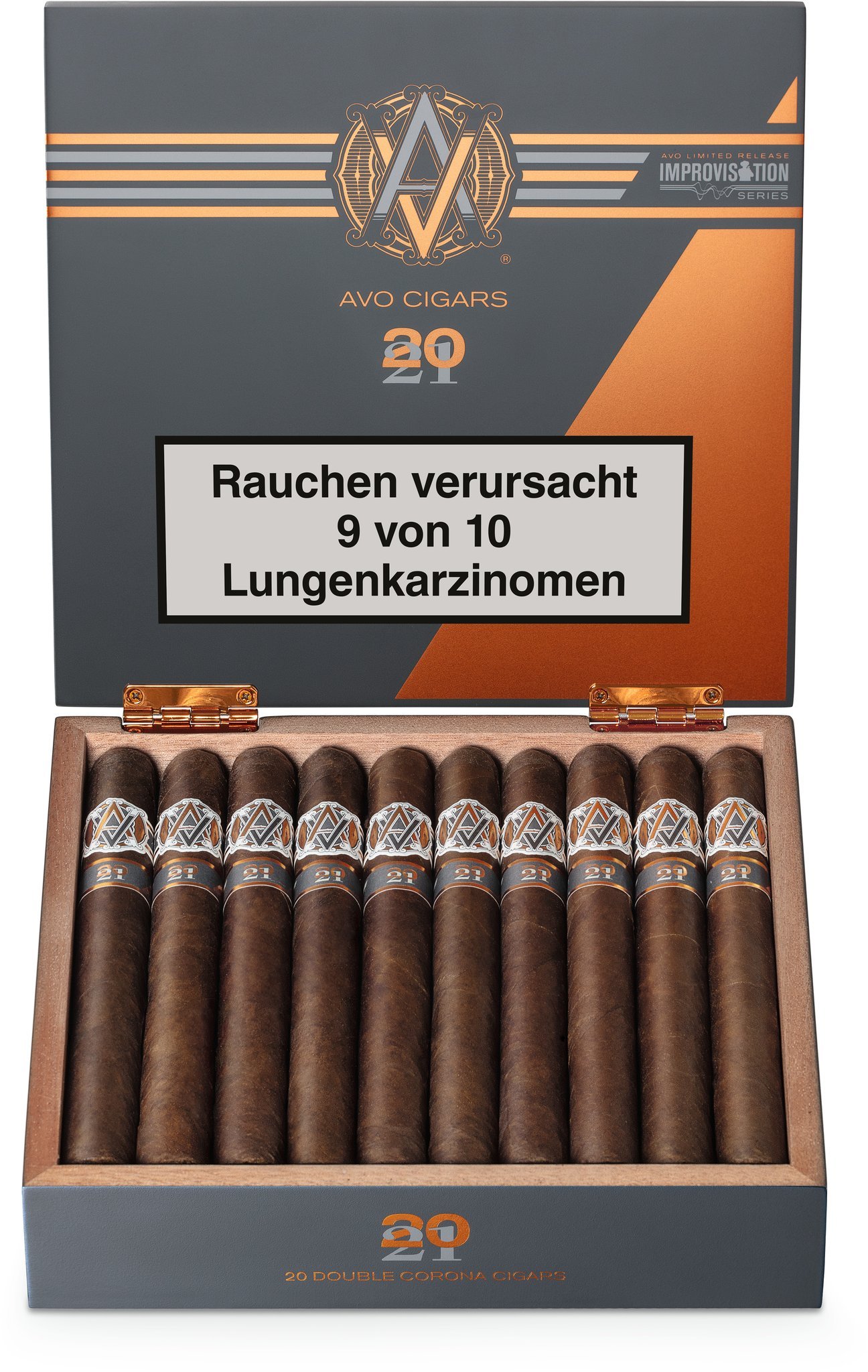 AVO Limited Editions 2021 Improvisation Double Corona Kiste offen