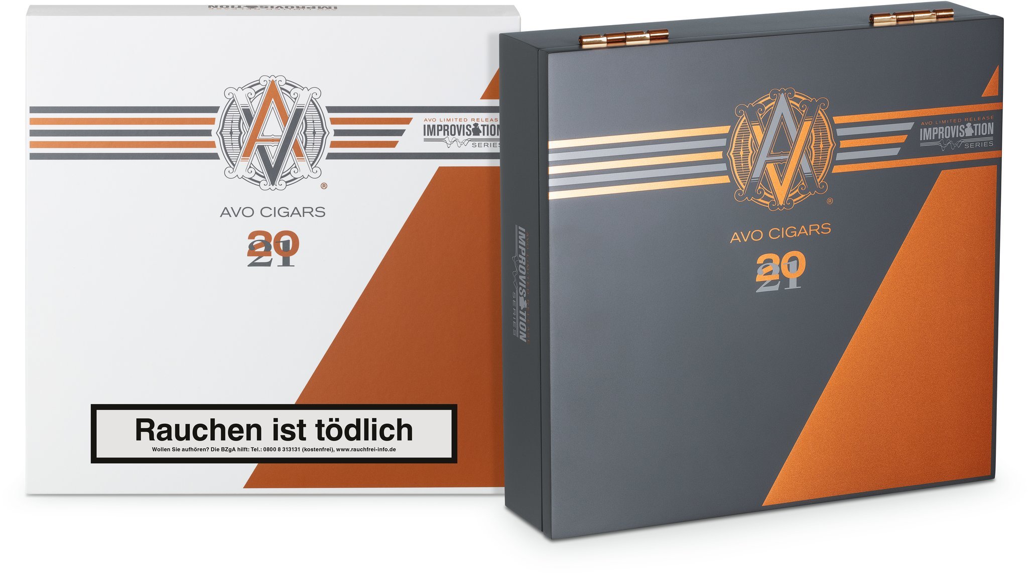 AVO Limited Editions 2021 Improvisation Double Corona Kiste Verpackung Detailbild