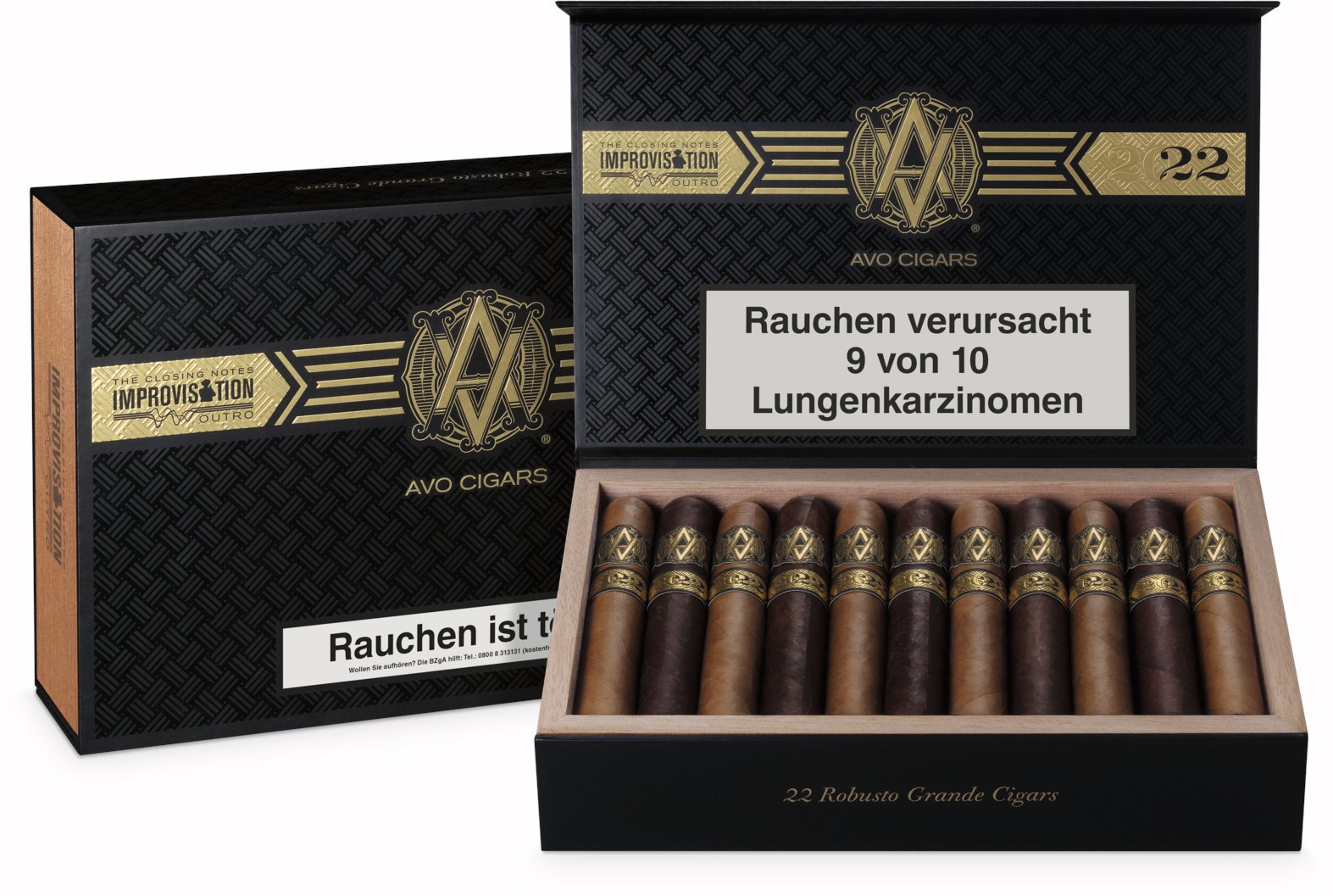 AVO Limited Editions 2022 Improvisation Robusto Grande Kiste