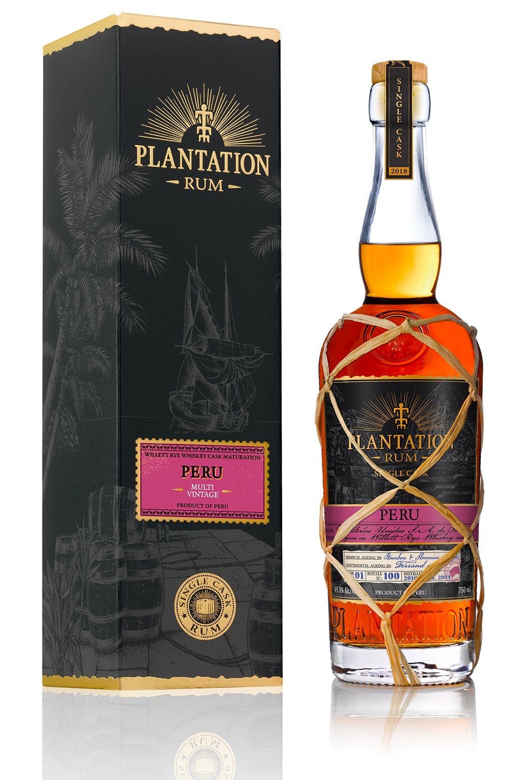 Plantation Rum Peru Multi Vintage Single Cask Edt. 2018 (0,7 l / 49,8 % vol.)