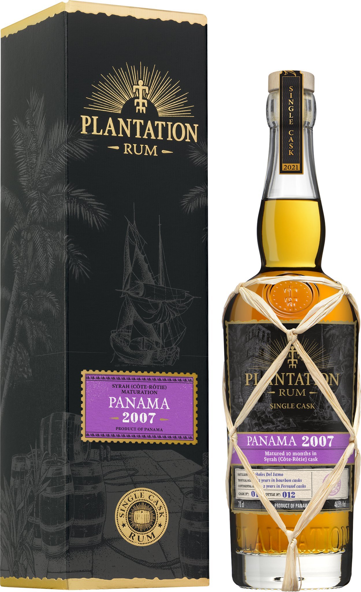 Plantation Rum Single Cask Collection Panama 2007 (0,7 l / 45,8 % vol.)