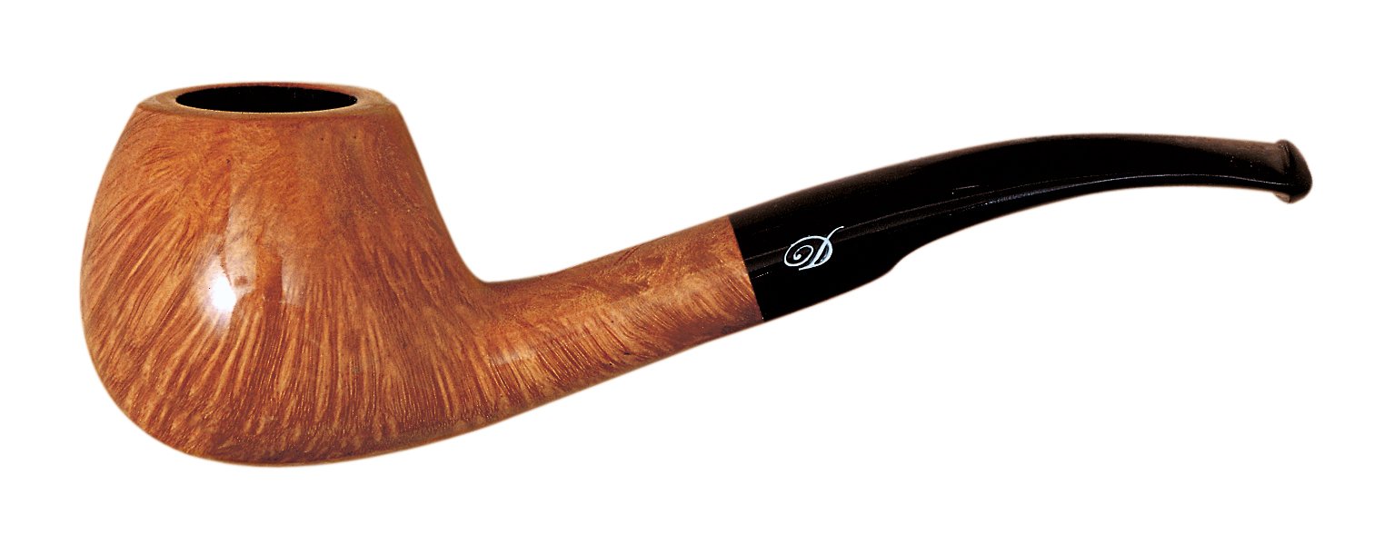 Davidoff Hellbraun natur poliert [Série 400] Half Bent No. 405