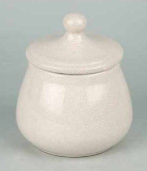 Classic Tabaktopf Keramik weiß/craquelé Tabaktopf (522003)