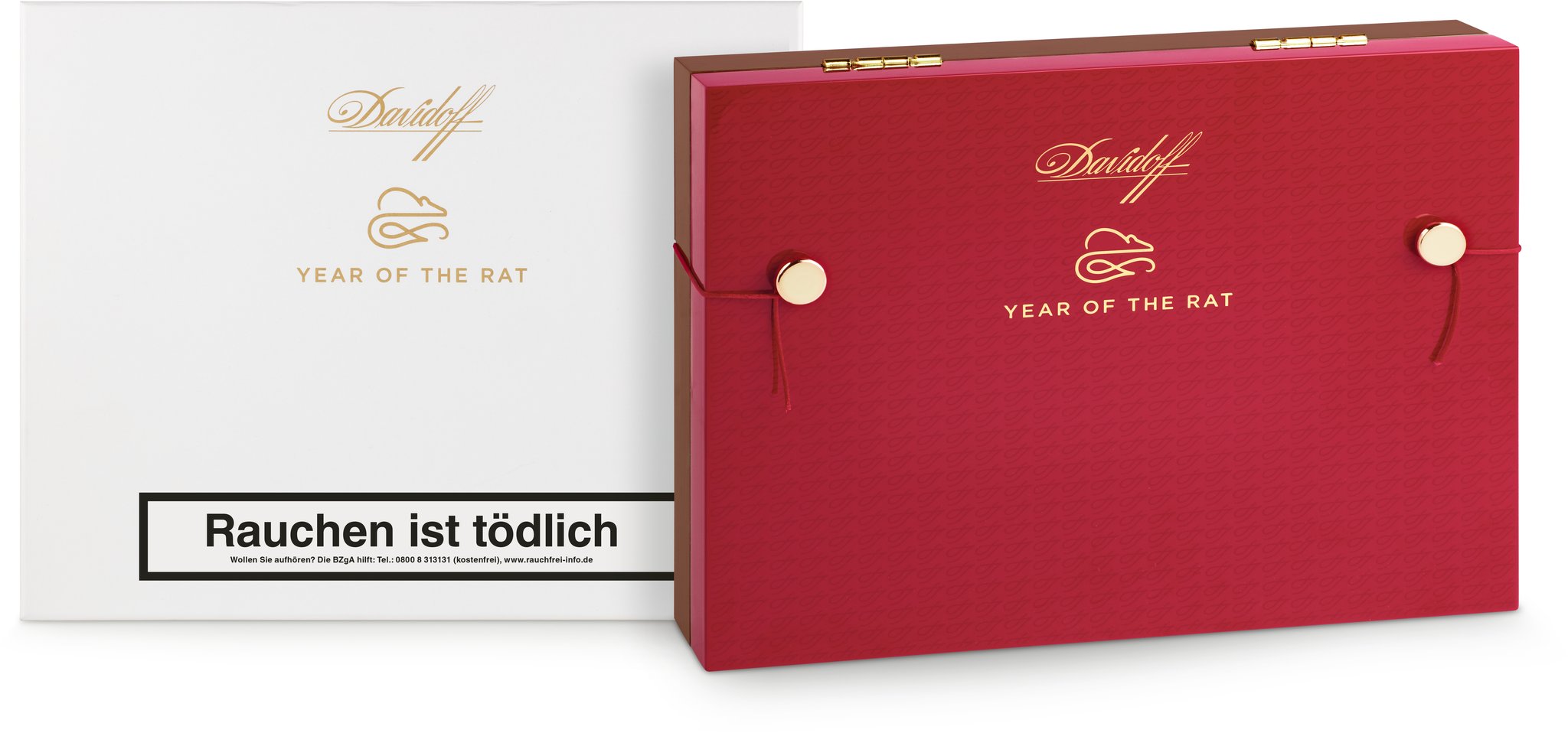 Davidoff Limited Editions Year of the Rat 2020 (Gran Toro) Kiste Verpackung