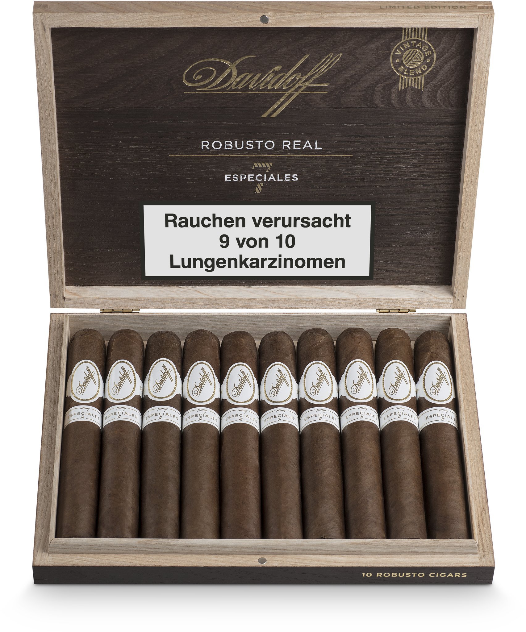 Davidoff Limited Editions Robusto Real Limited Edition 2004 Kiste offen