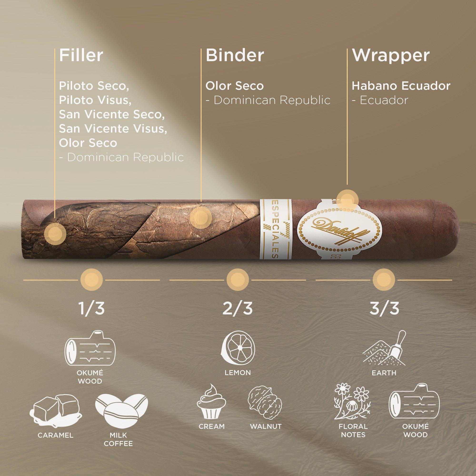 Davidoff Limited Editions Robusto Real Limited Edition 2004 (2. Edition 2019) Detailbild 2