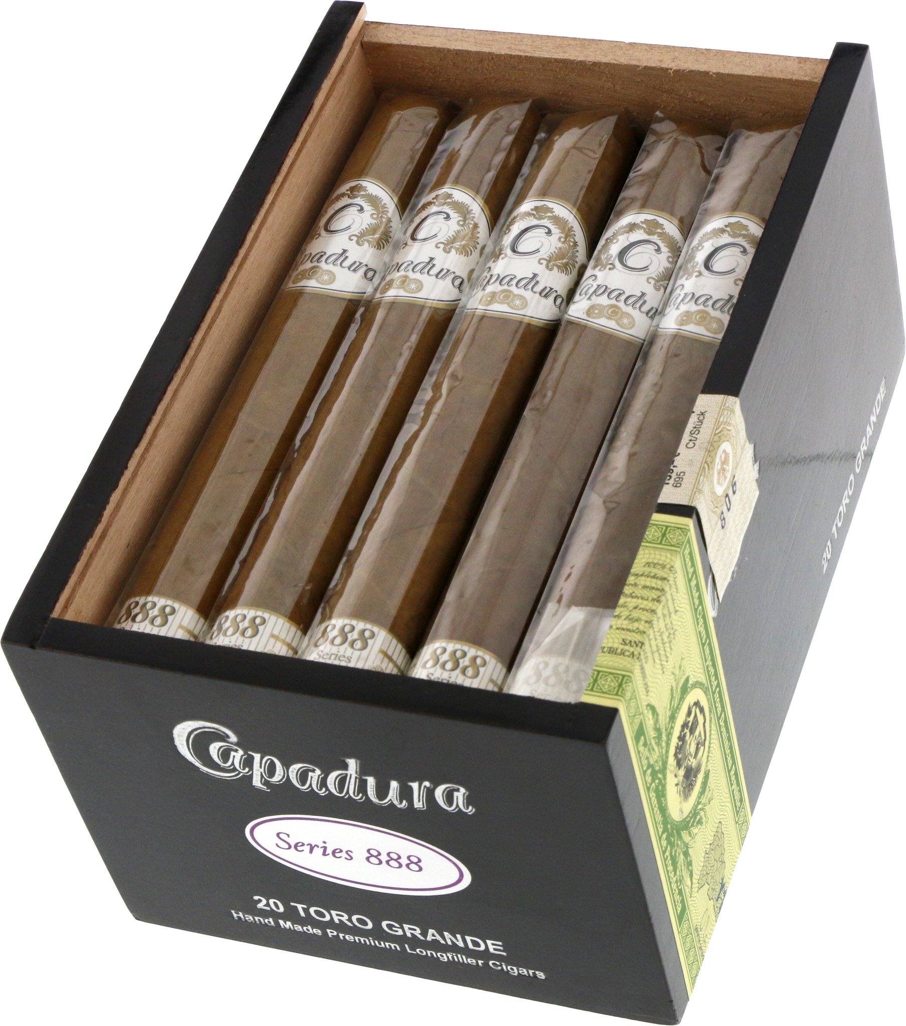 Capadura 888 Toro Grande Kiste offen