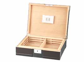 Classic Humidor Stone Fish Schwarz (562531)