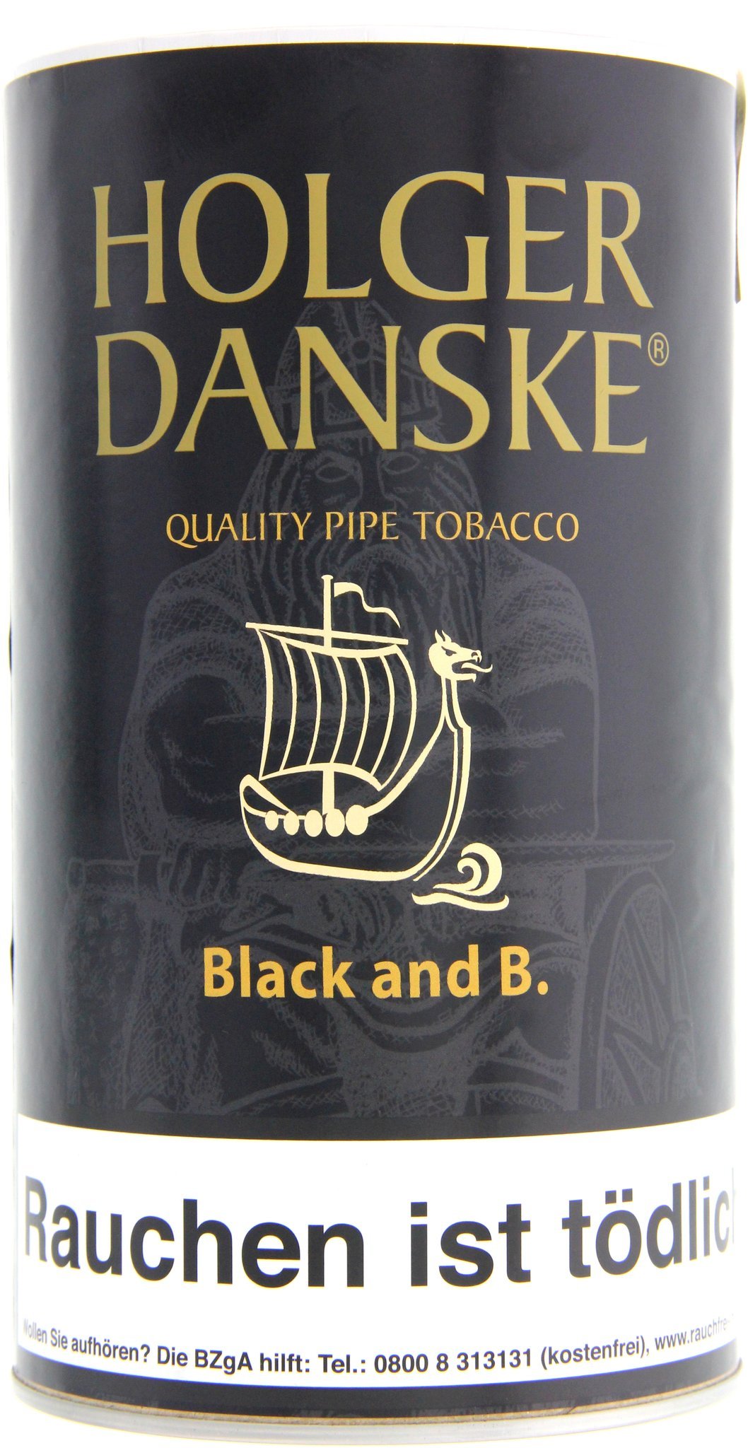Holger Danske Pfeifentabak Black & B. (ehemals Black & Bourbon) 200g Dose