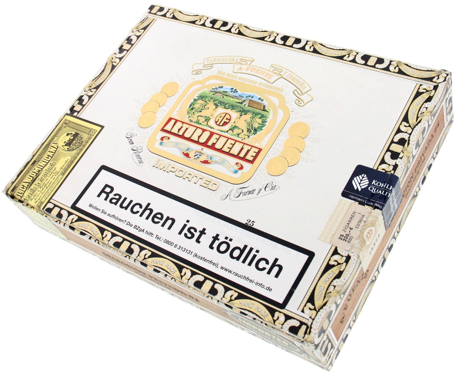 Arturo Fuente Classic Gran Reserva Seleccion Privada No. 1 Maduro (Lonsdale) Kiste