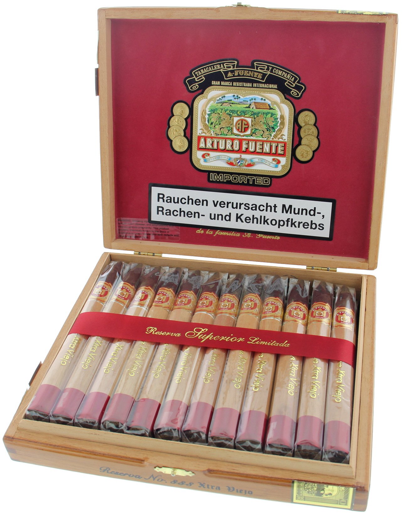 Arturo Fuente Anejo Tres Ocho 8-8-8 Kiste offen